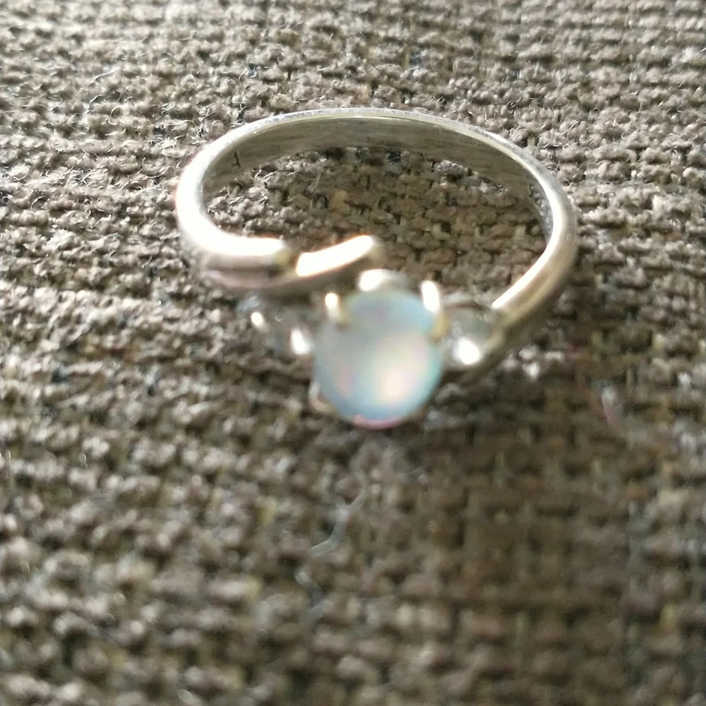 Colorful opal ring - Picture 4 of 6